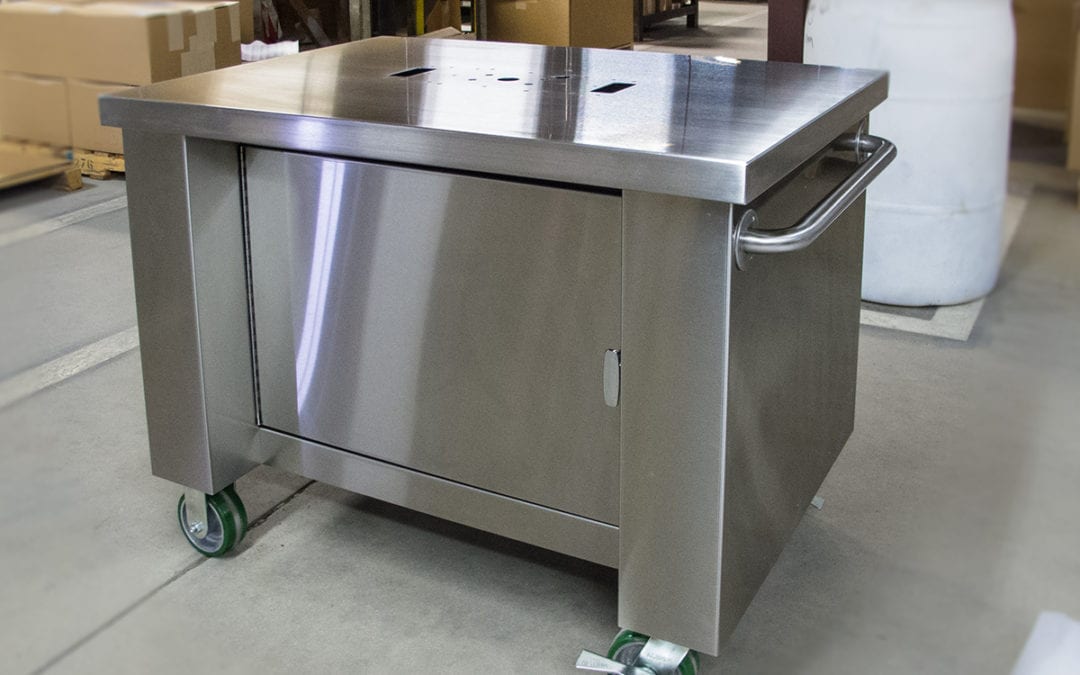 Stainless Steel Cabinet Assembly