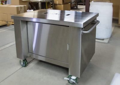 Stainless Steel Cabinet Assembly