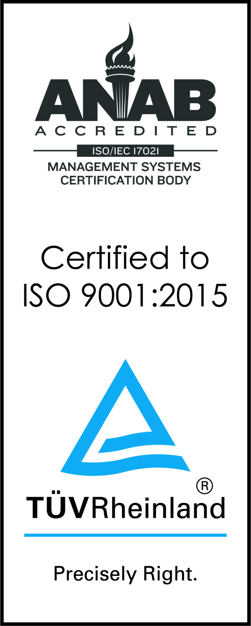 ISO 9001:2015 Certified